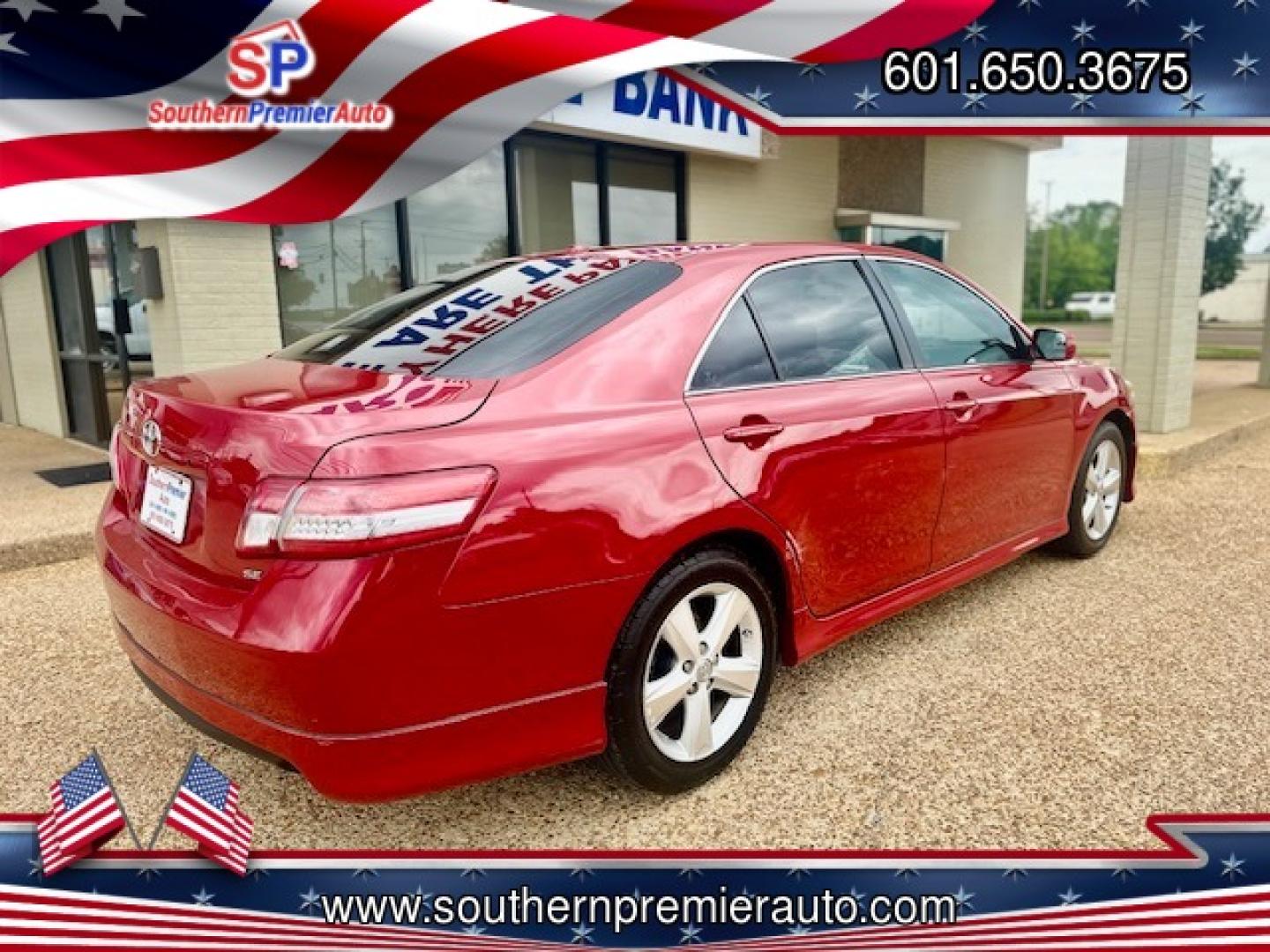 2010 RED TOYOTA CAMRY BASE; SE; LE; (4T1BF3EK7AU) , located at 922 W. Beacon St., Philadelphia, MS, 39350, (601) 650-3675, 32.770447, -89.127151 - Photo#4